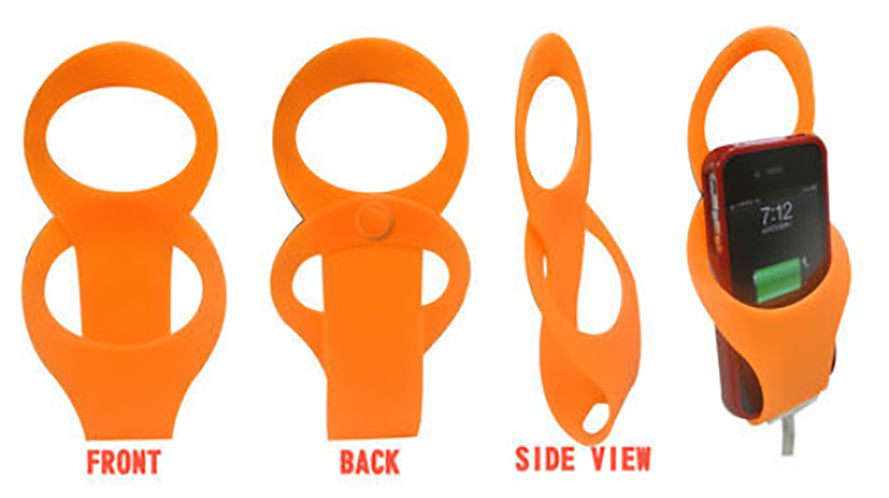 Silicone Phone Charging Hanging Case