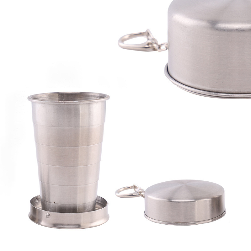 8oz Stainless Steel Collapsible Cup