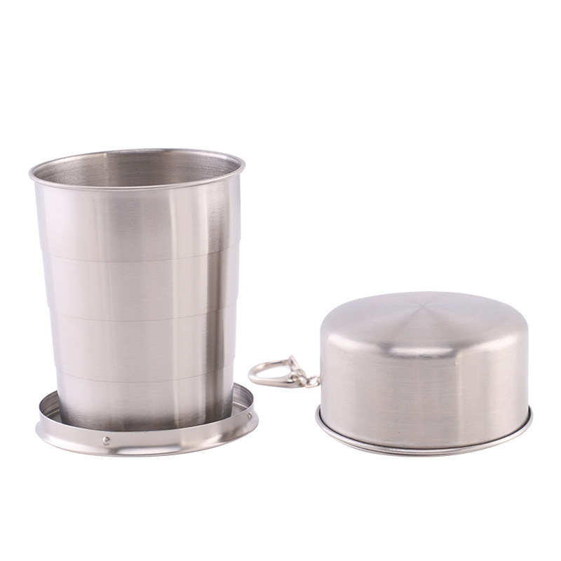 8oz Stainless Steel Collapsible Cup