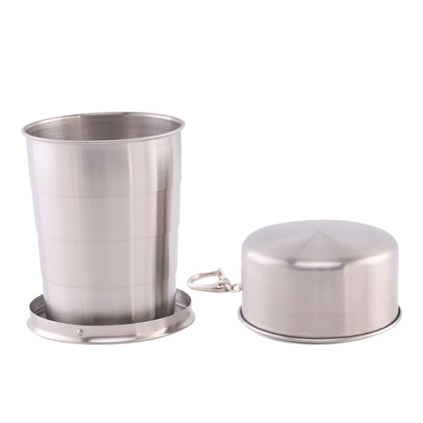 8oz Stainless Steel Collapsible Cup