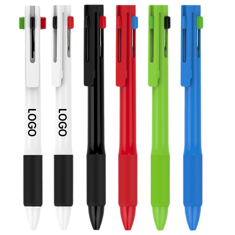 4-Color Click Action Ballpoint Pen