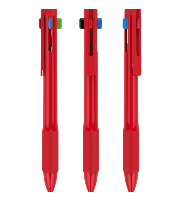 4-Color Click Action Ballpoint Pen