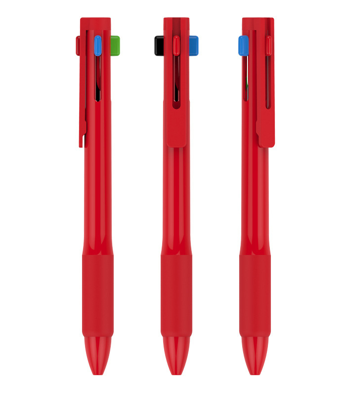 4-Color Click Action Ballpoint Pen