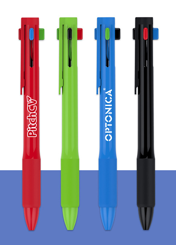 4-Color Click Action Ballpoint Pen