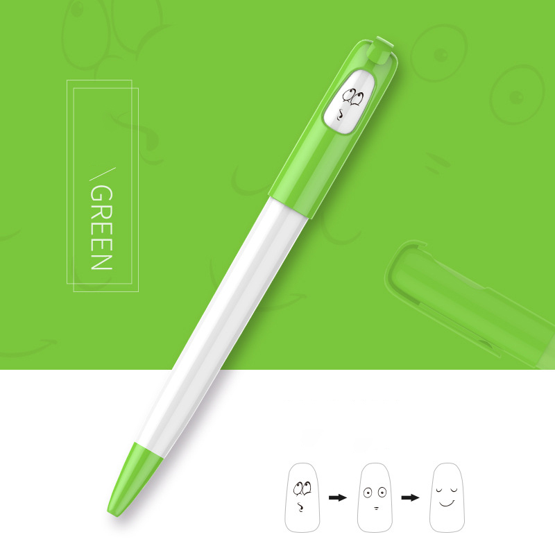 Face - Changing Plastic Ballpoint Pen