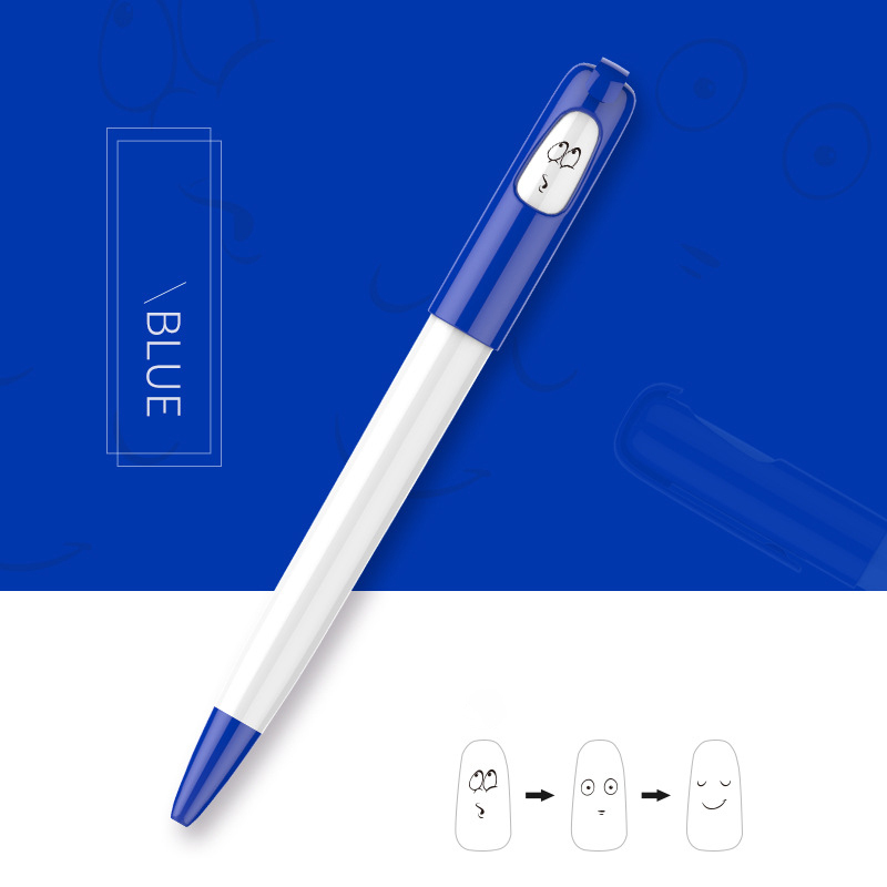 Face - Changing Plastic Ballpoint Pen