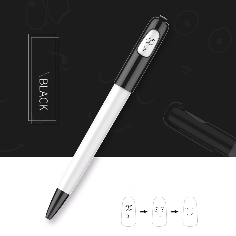 Face - Changing Plastic Ballpoint Pen