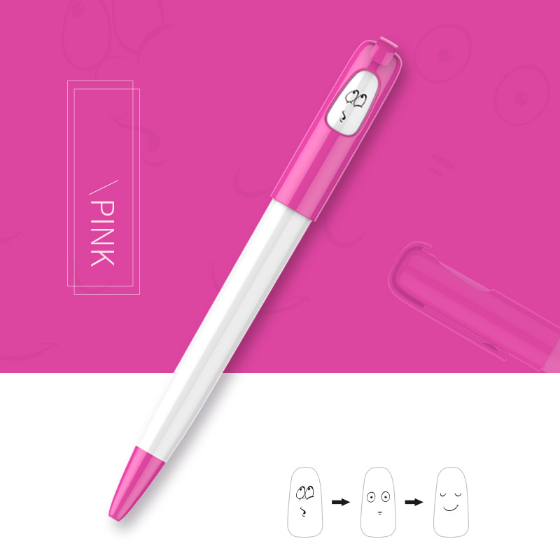 Face - Changing Plastic Ballpoint Pen