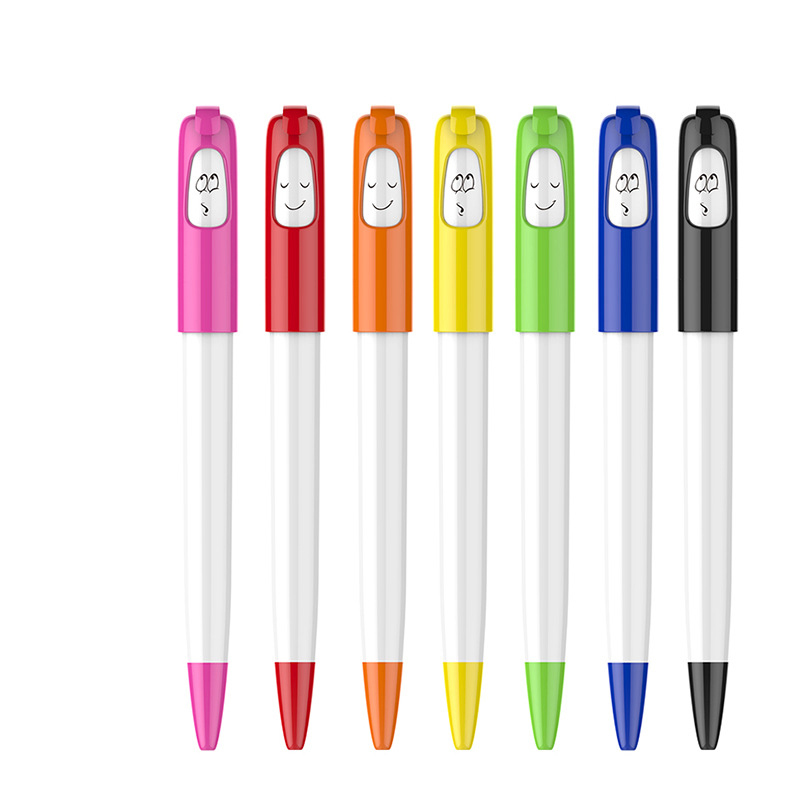 Face - Changing Plastic Ballpoint Pen