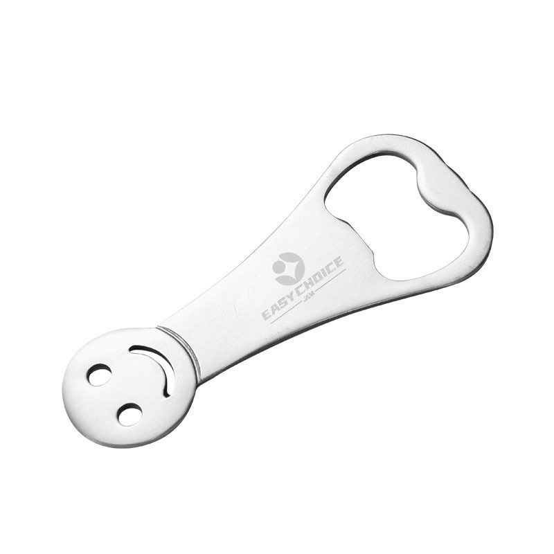 Stainless Steel Smiley Face Bottle Opener