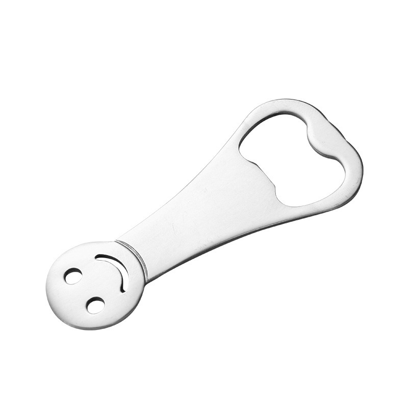 Stainless Steel Smiley Face Bottle Opener