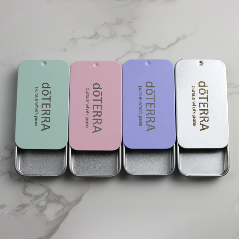 Slide-Top Tin Box