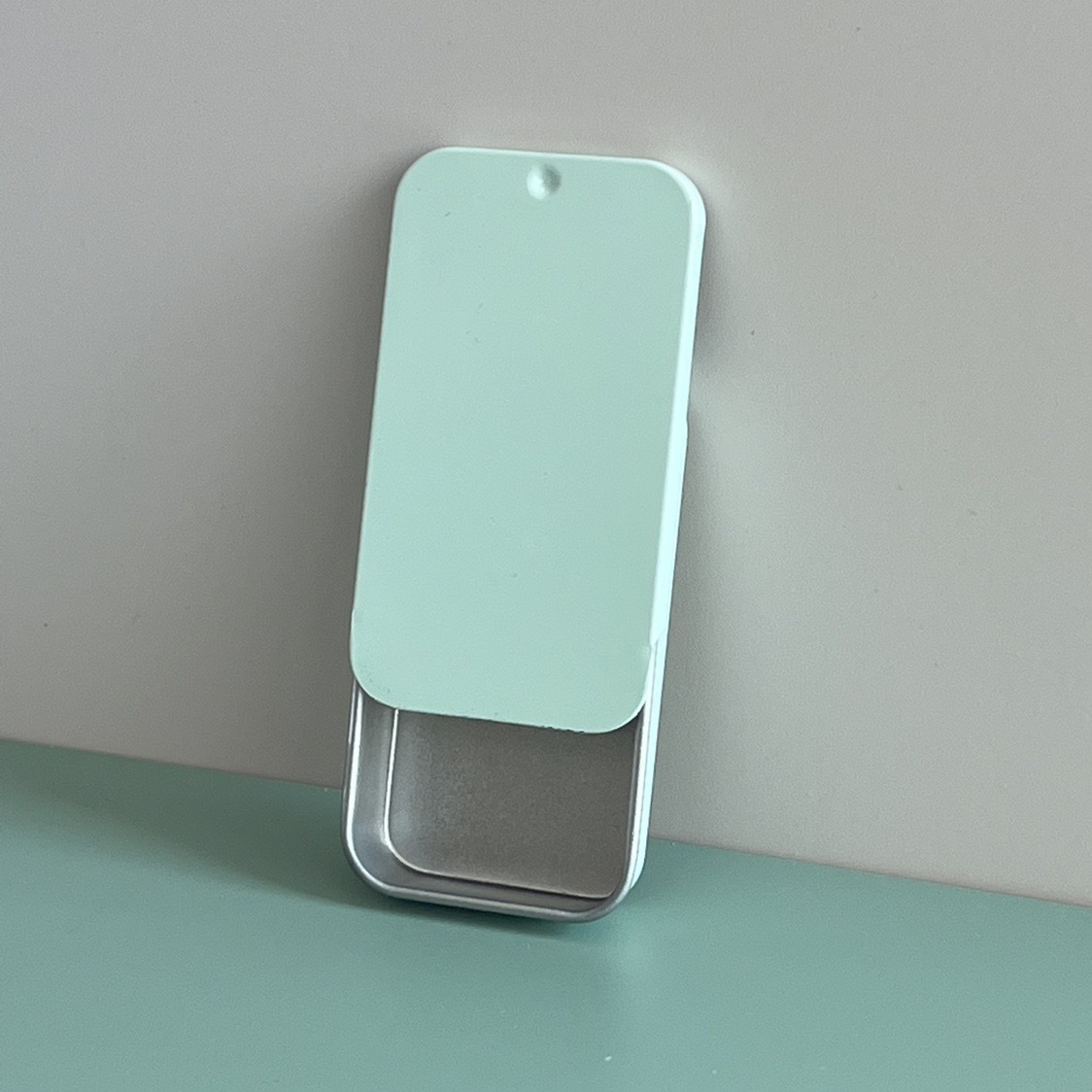 Slide-Top Tin Box