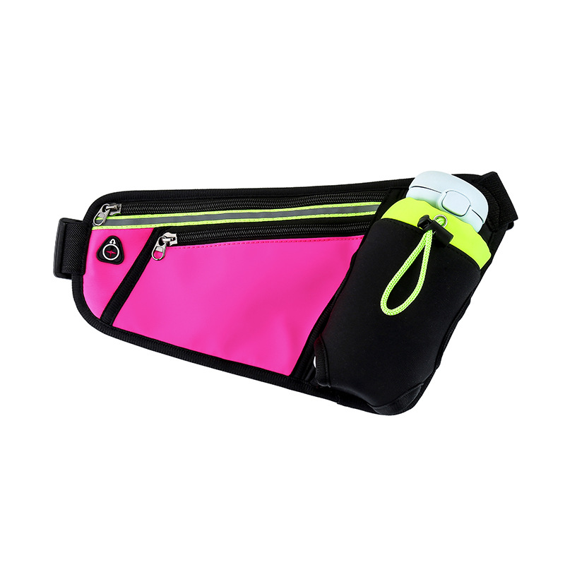 Sports Waist Pack with Water Bottle Holder