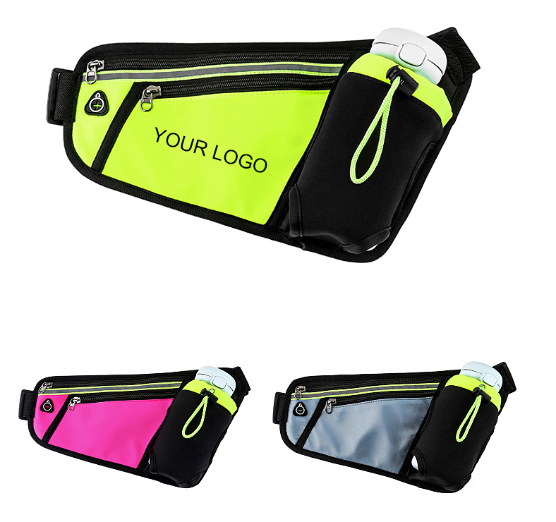 Sports Waist Pack with Water Bottle Holder