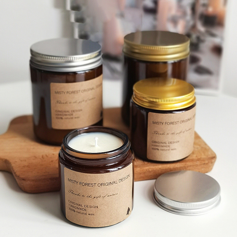 8oz Empty Aromatherapy Candle Glass Jar