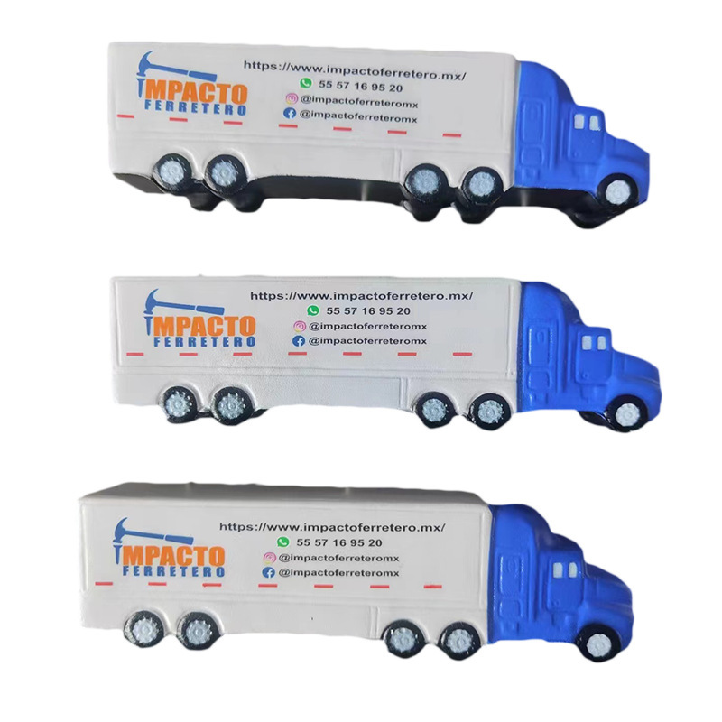 PU Foam Shipping Container Truck Model
