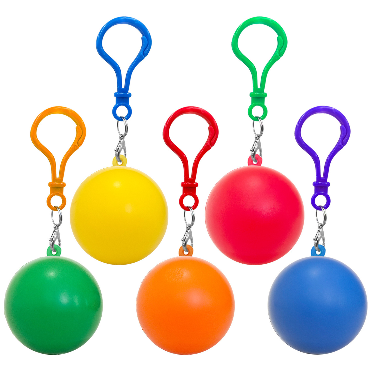 PU Foam Stress Ball Keychain