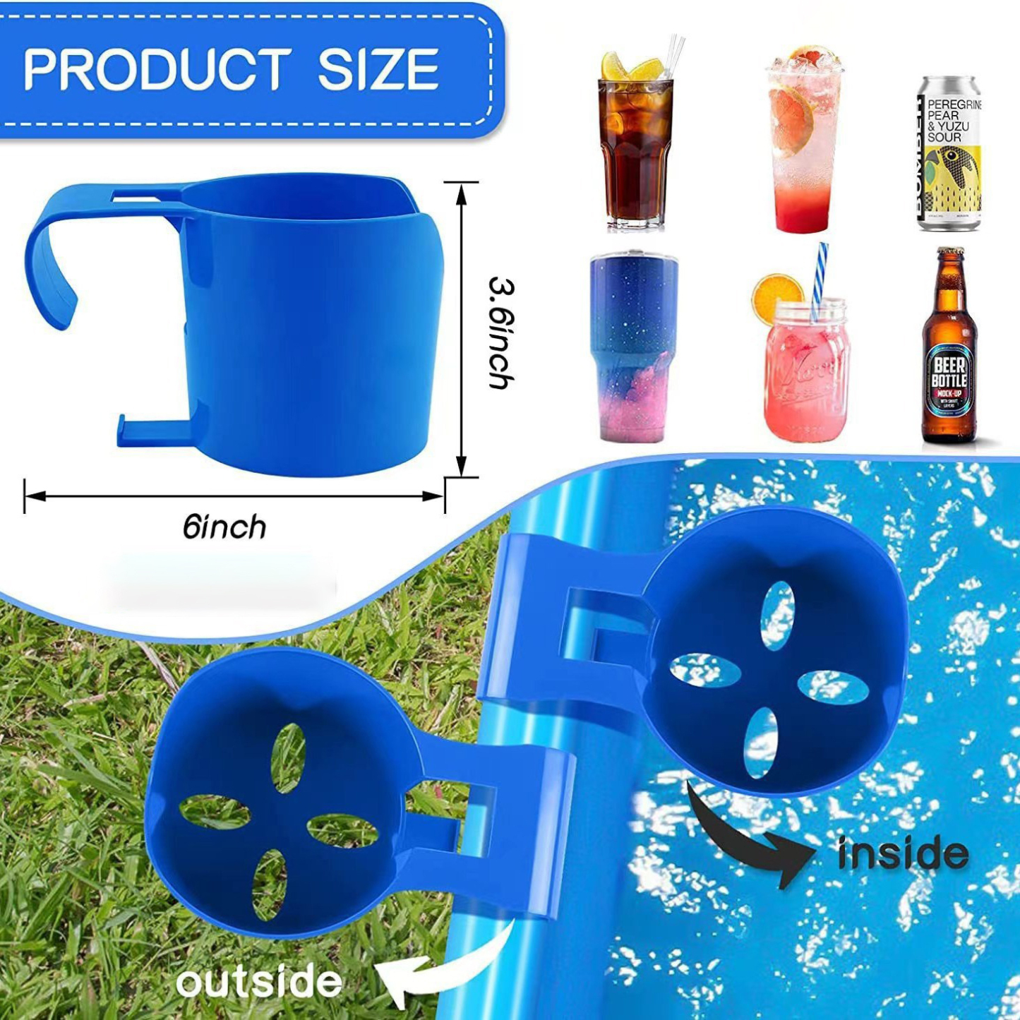 Poolside Cup Holder
