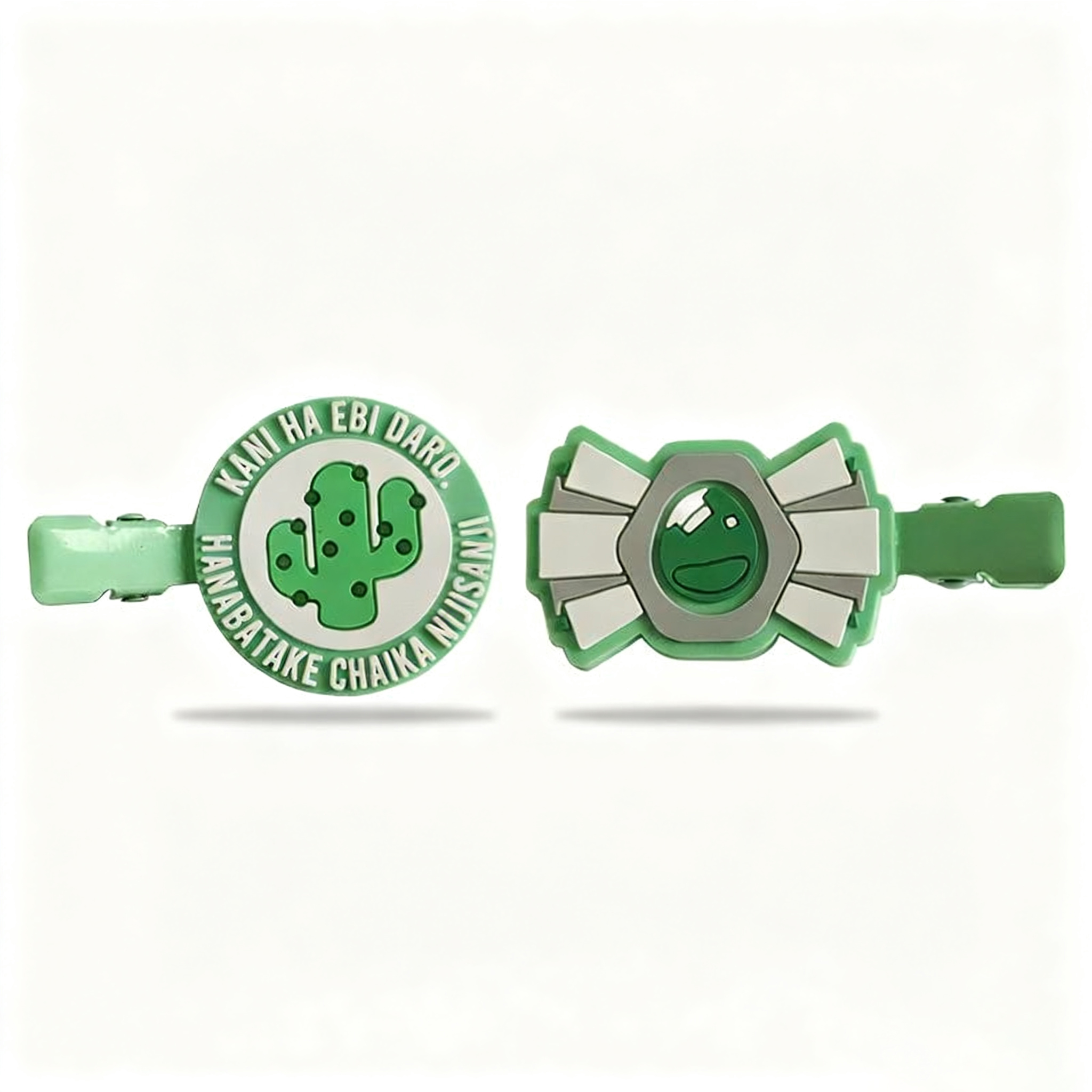 Custom PVC Cartoon Hair Clips