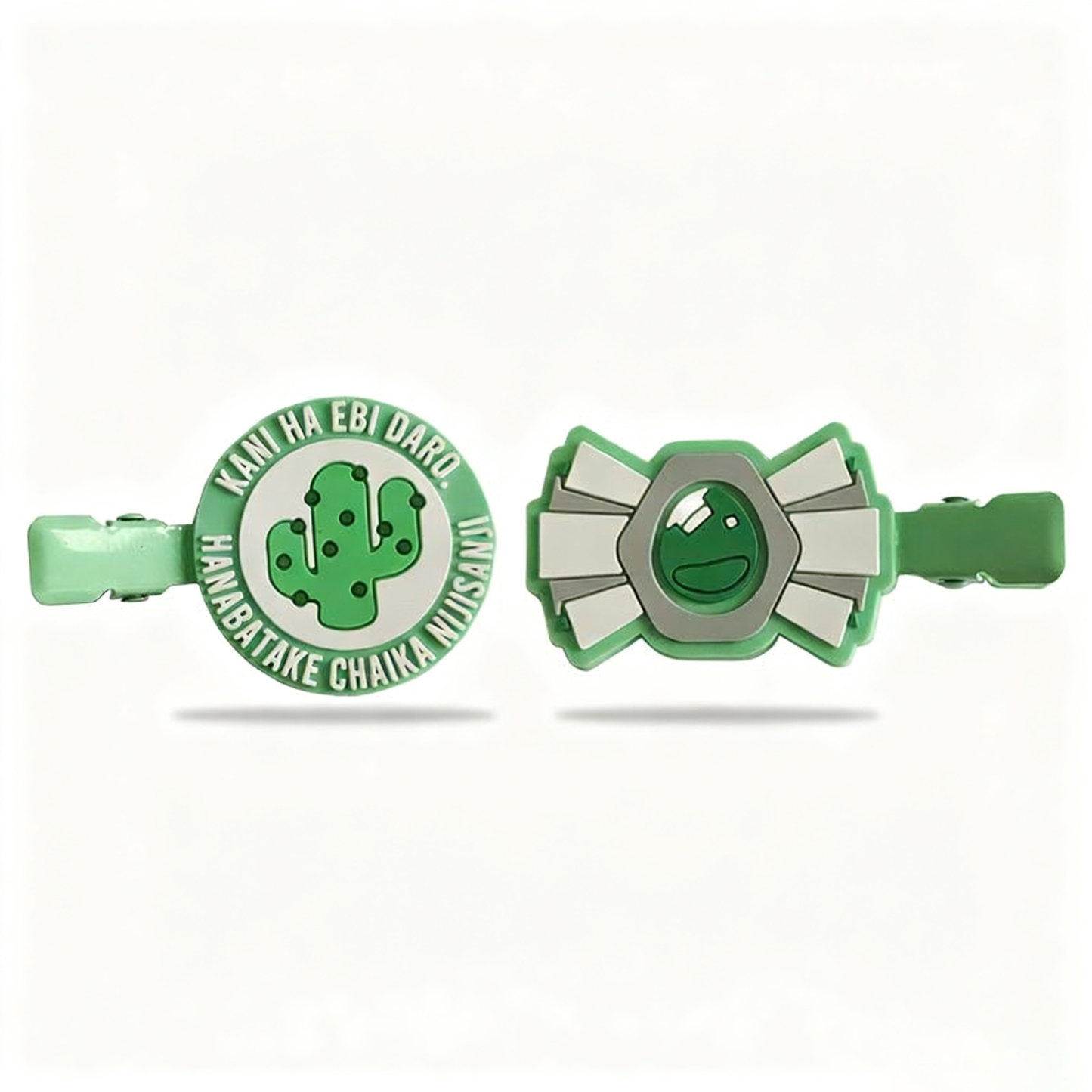 Custom PVC Cartoon Hair Clips