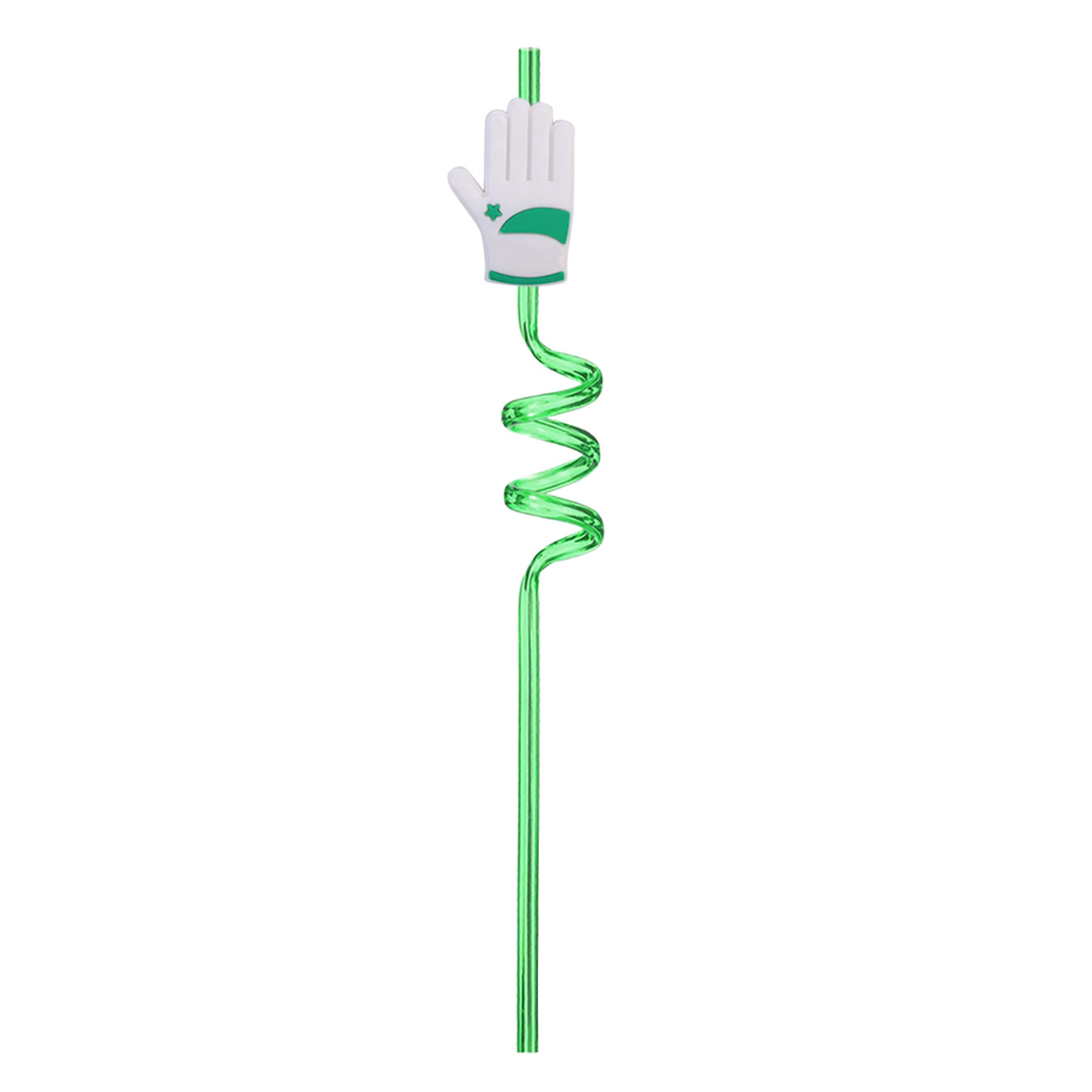 Custom Golf Theme Spiral Drinking Straw