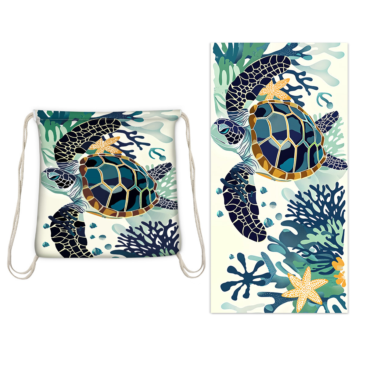 Beach Towel Backpack