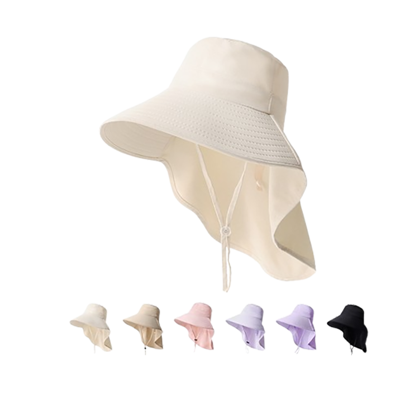 Sun Hat with Neck Flap