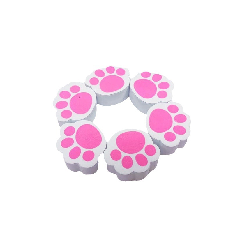 Cat Paw Shaped Mirror Sponge Cleaner