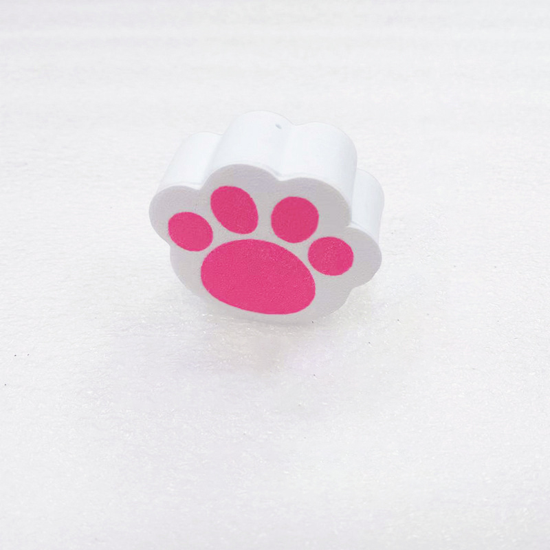 Cat Paw Shaped Mirror Sponge Cleaner