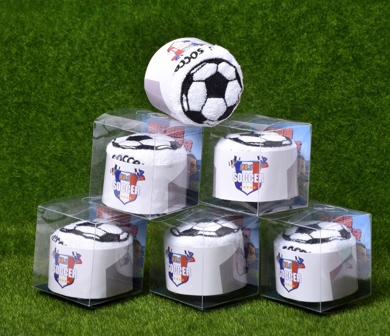 Soccer - Shaped Cotton Towel