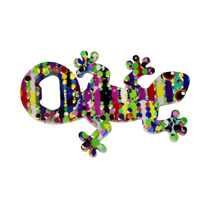 Custom Bottle Opener Fridge Magnet