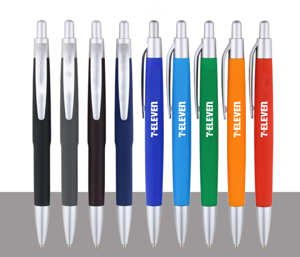 Plastic Click Action Ballpoint Pen