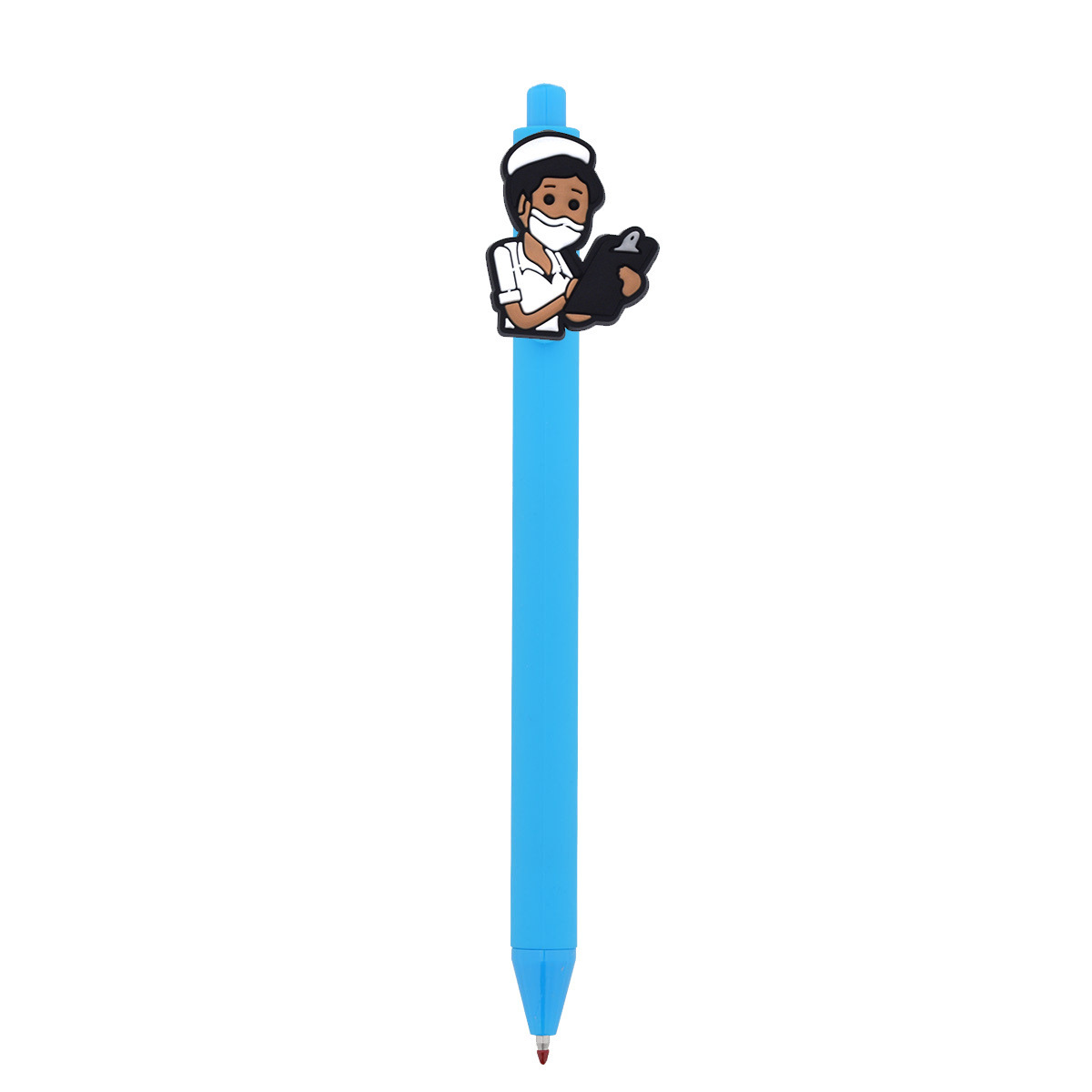 Medical Doctor Cartoon Click Gel Pen