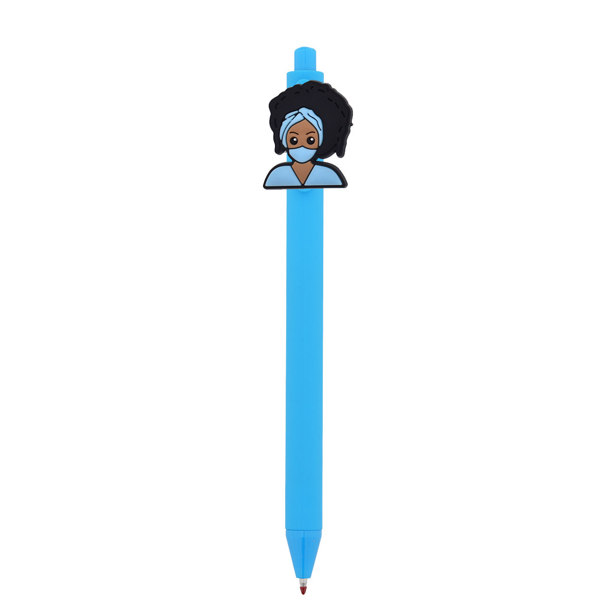 Medical Doctor Cartoon Click Gel Pen