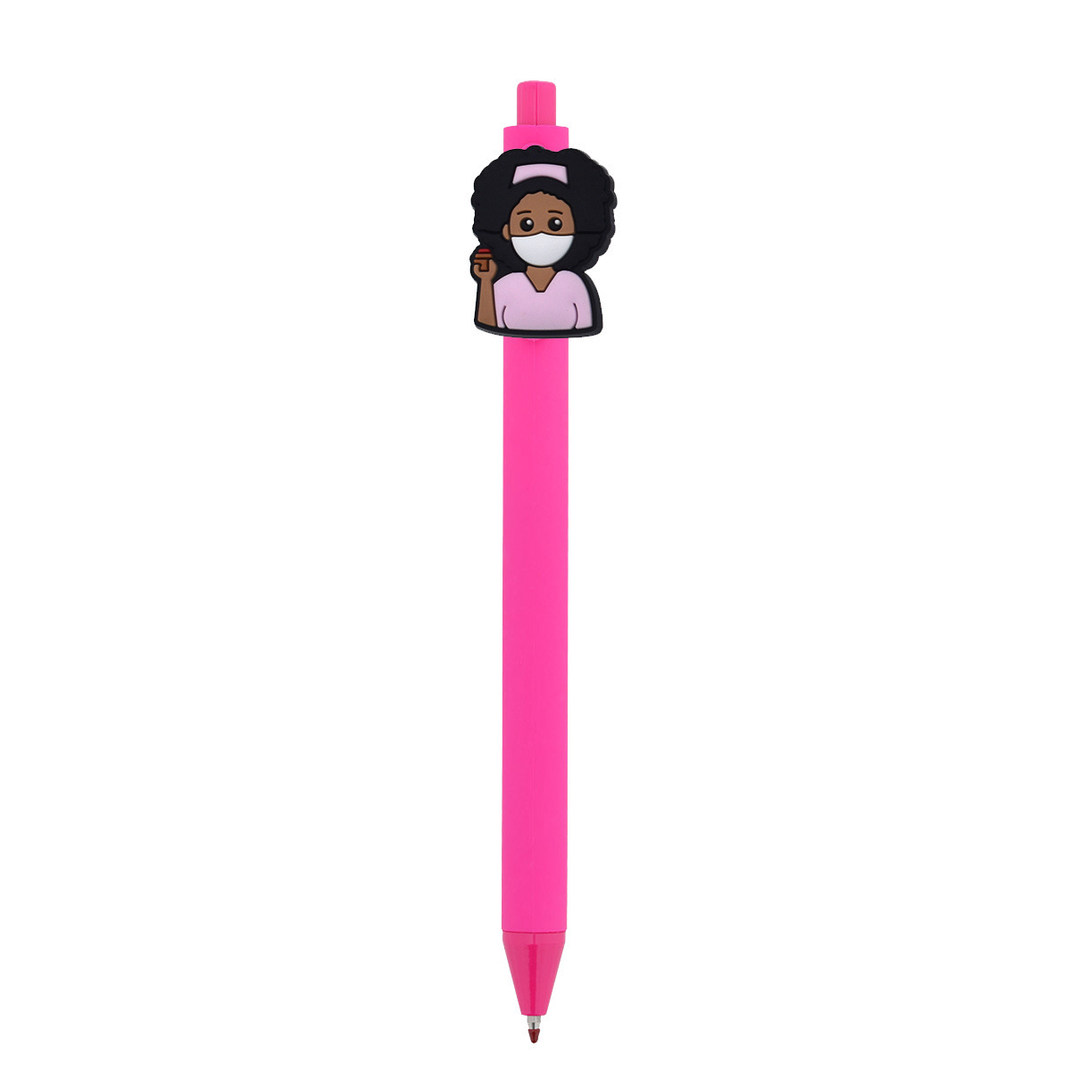 Medical Doctor Cartoon Click Gel Pen