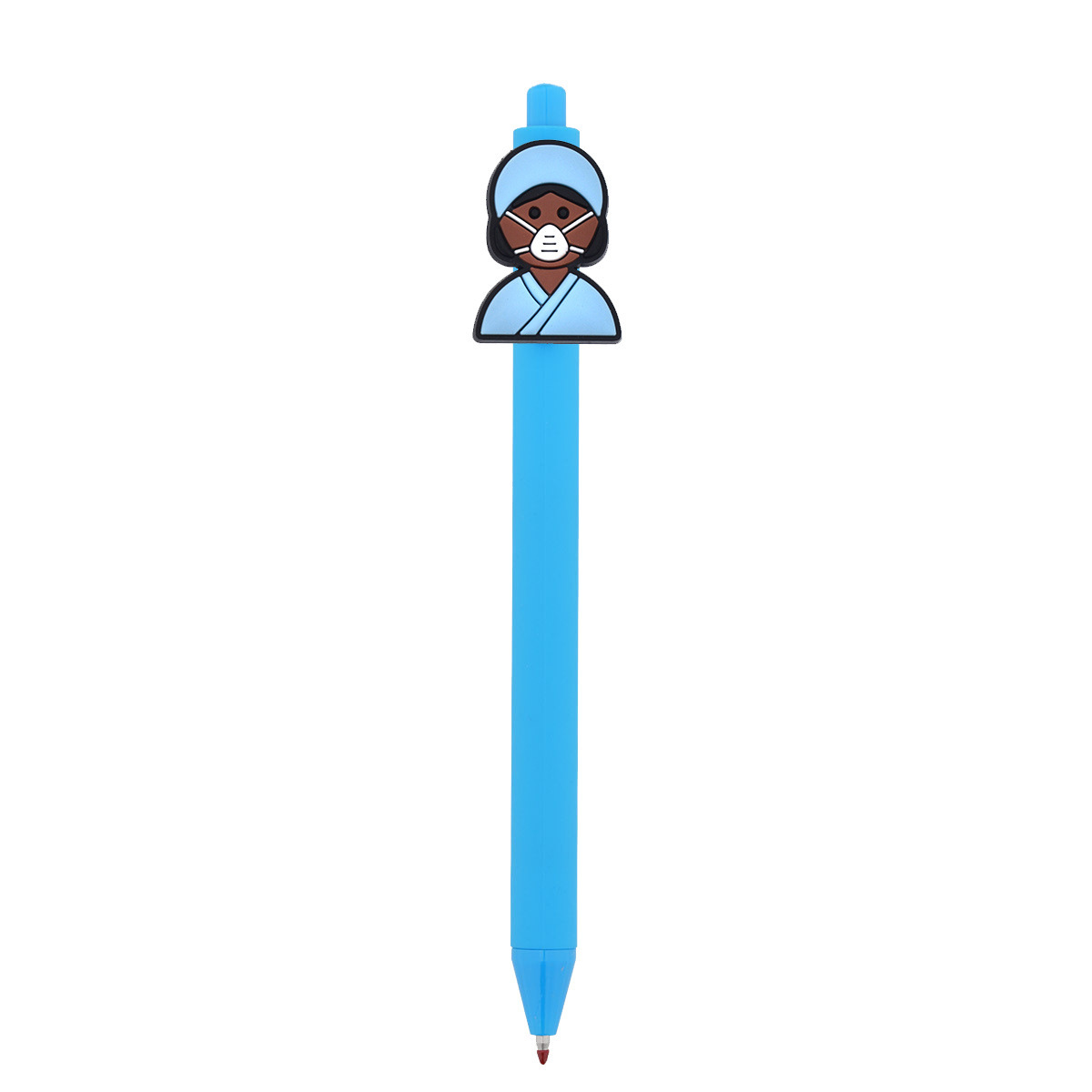 Medical Doctor Cartoon Click Gel Pen