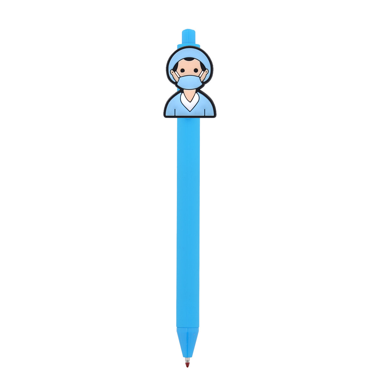 Medical Doctor Cartoon Click Gel Pen