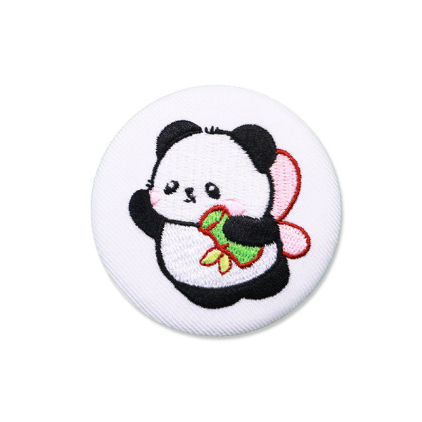 Embroidered Tinplate Badge