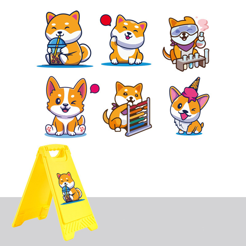 Warning Sign Phone Stand