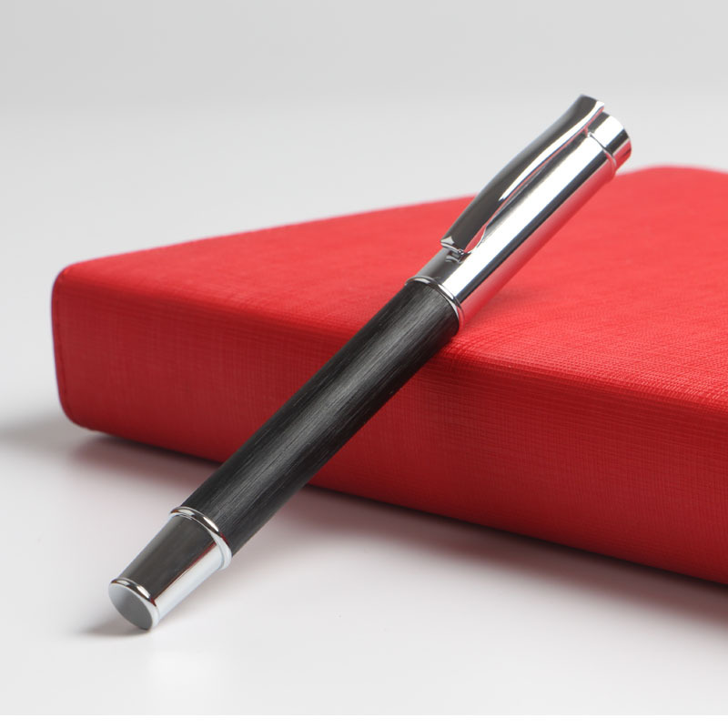 Brushed Metal Gel Pen