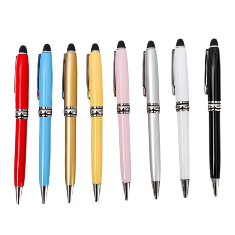 Metallic Twist Action Ballpoint Pen