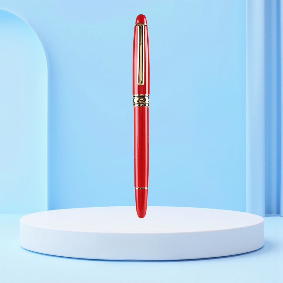 Brass Barrel Metallic Ballpoint Pen