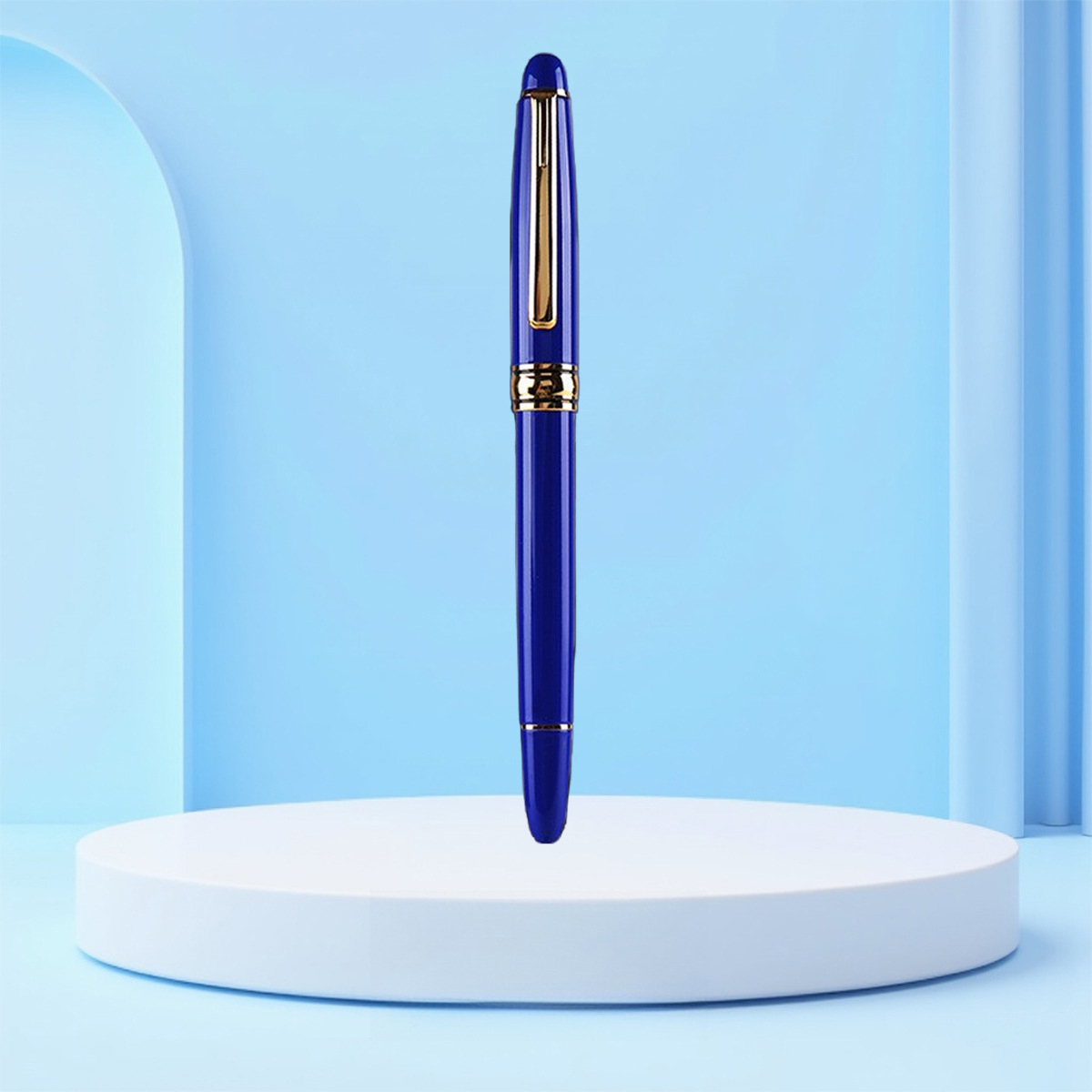 Brass Barrel Metallic Ballpoint Pen