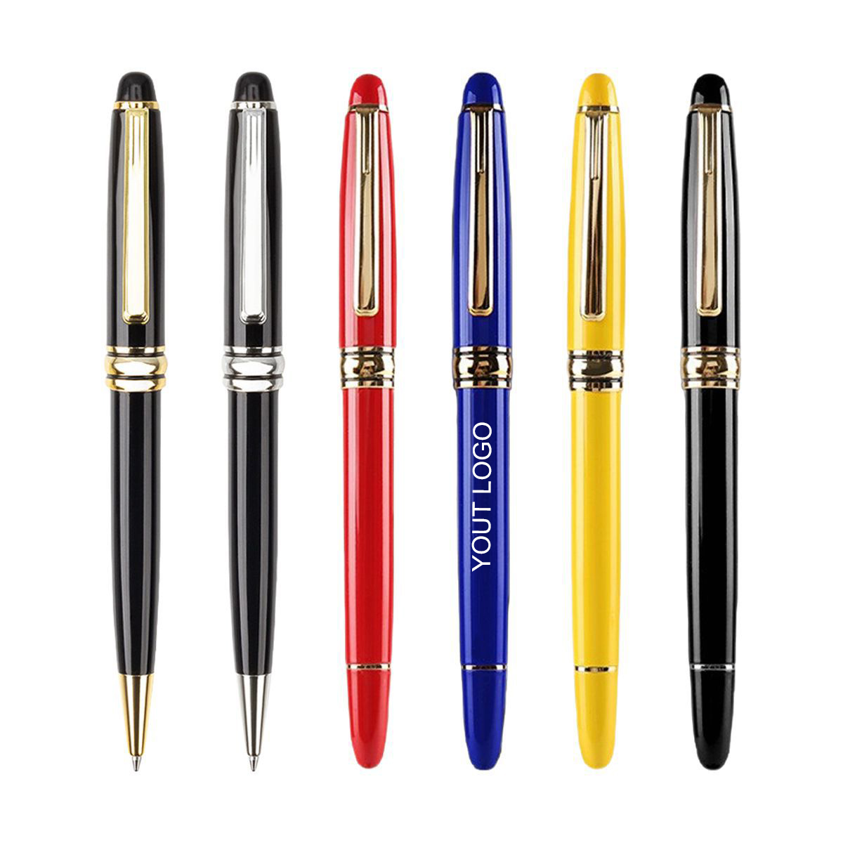 Brass Barrel Metallic Ballpoint Pen