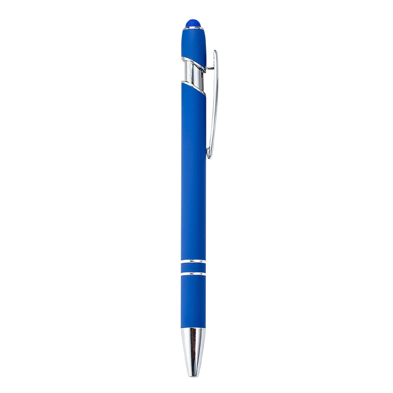 Metal Click-Action Stylus Ballpoint Pen