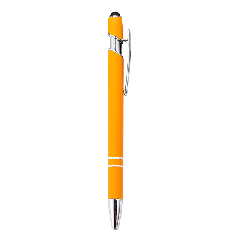 Metal Click-Action Stylus Ballpoint Pen