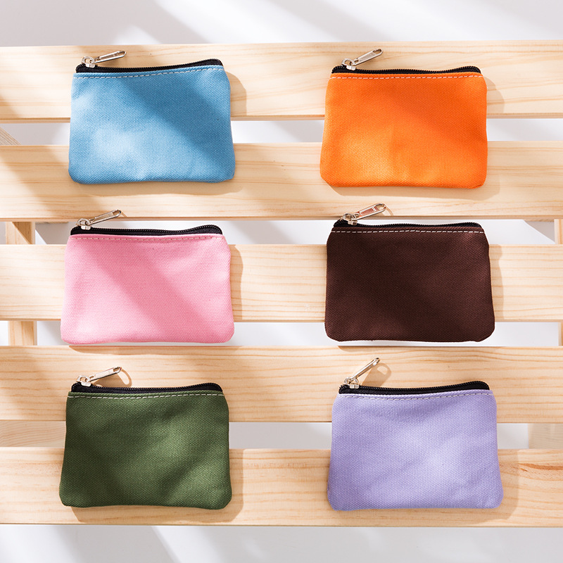 Canvas Coin Purse