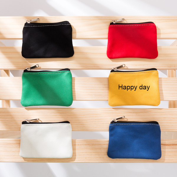 Canvas Coin Purse