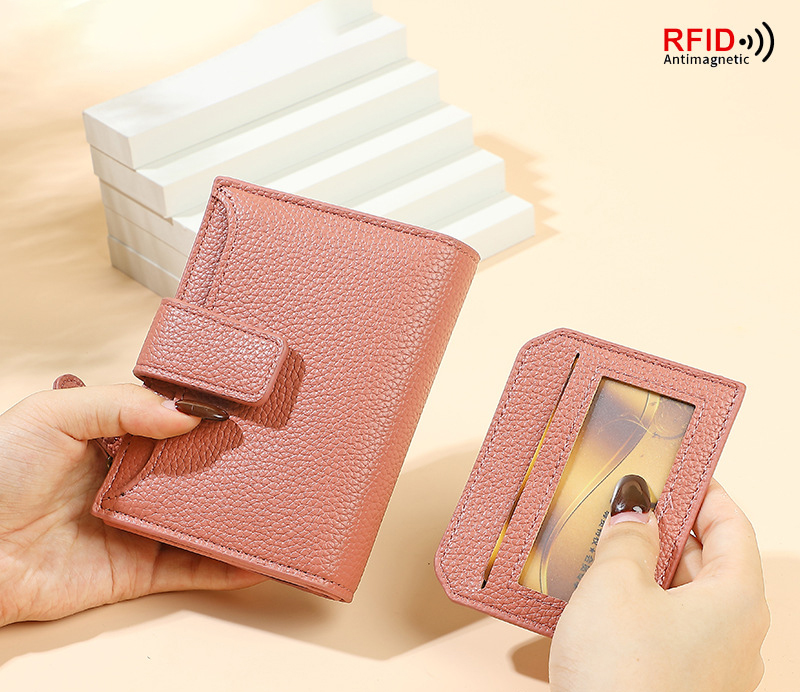 PU Leather RFID Blocking Wallet